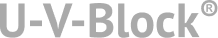U-V-Block logo